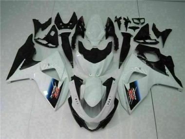 Carrosserie Moto GSXR 1000 K9 2009-2016 - Blanc Noir