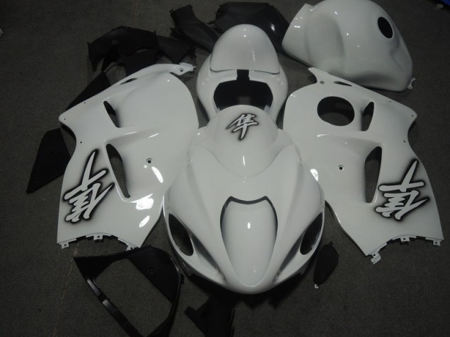 Carrosserie Moto GSXR 1300 Hayabusa 1996-2007 - Blanc Carrosserie Moto GSXR 1300 Hayabusa 1996-2007 - Blanc