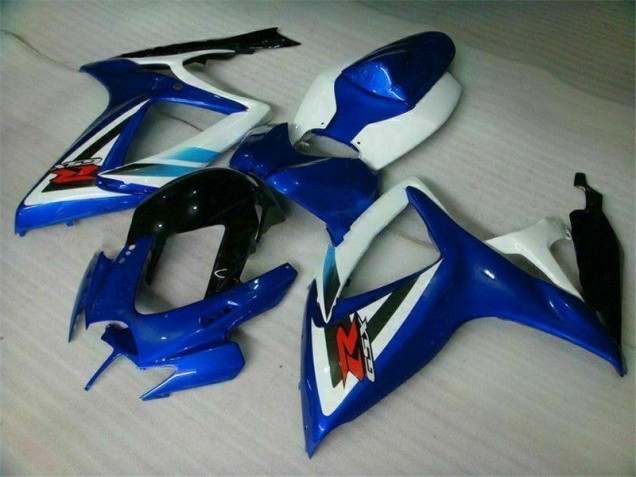 Carrosserie Moto GSXR 600 / 750 K6 2006-2007 - Bleu Blanc Carrosserie Moto GSXR 600 / 750 K6 2006-2007 - Bleu Blanc