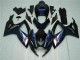 Carrosserie Moto GSXR 600 / 750 K6 2006-2007 - Noir Bleu Carrosserie Moto GSXR 600 / 750 K6 2006-2007 - Noir Bleu