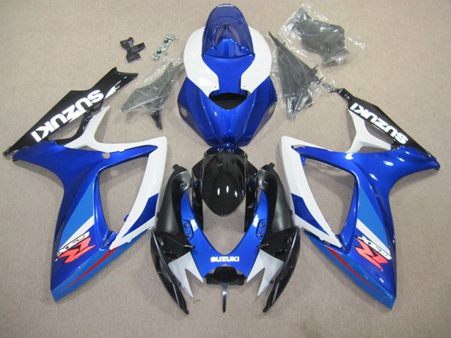 Carrosserie Moto GSXR 600 K6 2006-2007 - Bleu Blanc Carrosserie Moto GSXR 600 K6 2006-2007 - Bleu Blanc