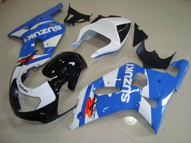 Carrosserie Moto GSXR 750 K1 K2 K3 2001-2003 - Bleu Blanc