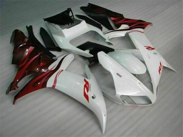 Carrosserie Moto R1 2002-2003 - Blanc Carrosserie Moto R1 2002-2003 - Blanc