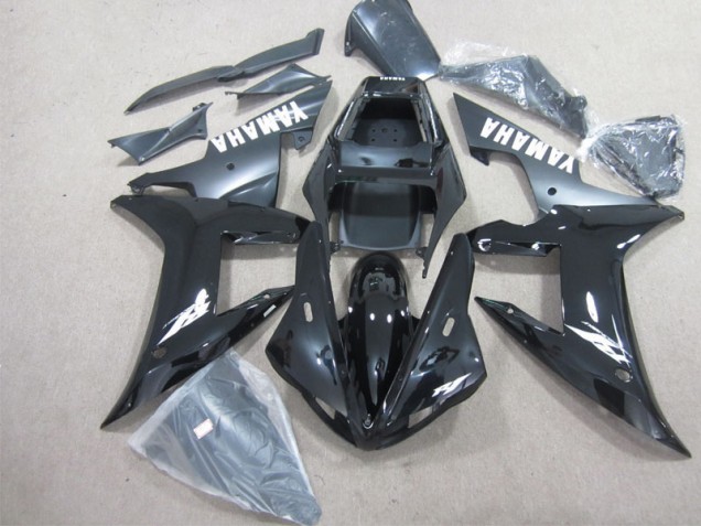 Carrosserie Moto R1 2002-2003 - Noir Blanc Carrosserie Moto R1 2002-2003 - Noir Blanc