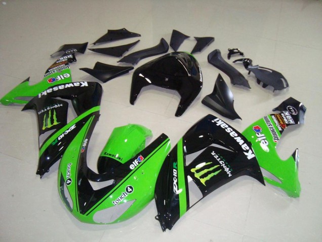 Carrosserie Moto ZX10R 2006-2007 - Vert Monster Carrosserie Moto ZX10R 2006-2007 - Vert Monster