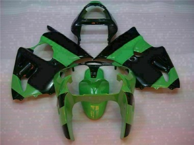 Carrosserie Moto ZX6R 2000-2002 - Vert Noir