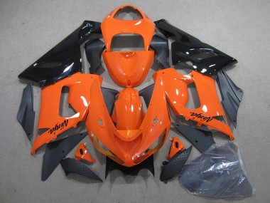 Carrosserie Moto ZX6R 2005-2006 - Orange Noir Ninja