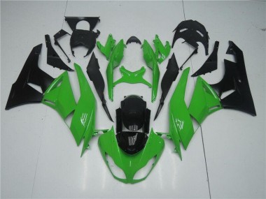 Carrosserie Moto ZX6R 2009-2012 - Vert Noir
