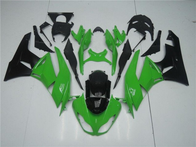 Carrosserie Moto ZX6R 2009-2012 - Vert Noir Carrosserie Moto ZX6R 2009-2012 - Vert Noir