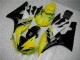 Carrosserie Moto R6 2006-2007 - Jaune Noir