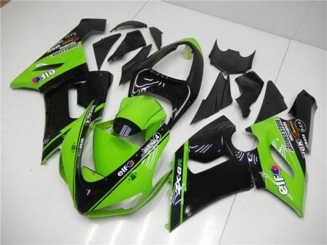 Carrosserie Moto ZX6R 2005-2006 - Vert Carrosserie Moto ZX6R 2005-2006 - Vert