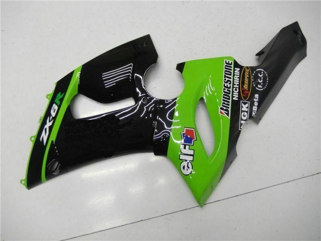 Carrosserie Moto ZX6R 2005-2006 - Vert Carrosserie Moto ZX6R 2005-2006 - Vert
