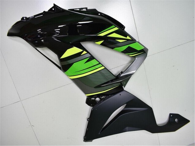 Carrosserie Moto ZX6R 2013-2018 - Vert Noir