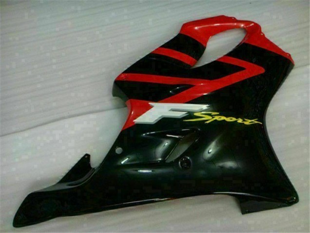 Kit Carénages Motos CBR 600 F4i 2001-2003 - Rouge Noir Kit Carénages Motos CBR 600 F4i 2001-2003 - Rouge Noir
