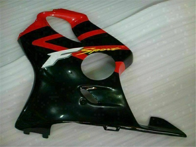 Kit Carénages Motos CBR 600 F4i 2001-2003 - Rouge Noir Kit Carénages Motos CBR 600 F4i 2001-2003 - Rouge Noir