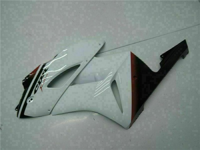 Kit Carénages Motos Complet CBR 1000 RR 2004-2005 - Blanc Noir Kit Carénages Motos Complet CBR 1000 RR 2004-2005 - Blanc Noir