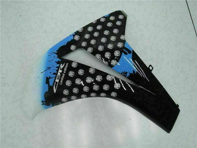Kit Carénages Motos Complet CBR 1000 RR 2008-2011 - Blanc Noir Kit Carénages Motos Complet CBR 1000 RR 2008-2011 - Blanc Noir