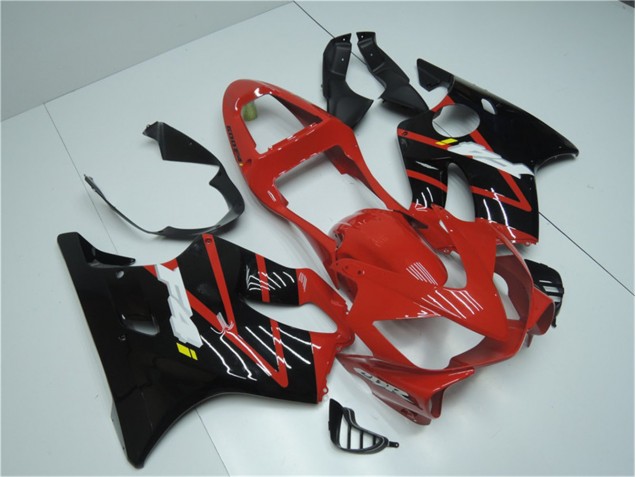 Kit Carénages Motos Complet CBR 600 F4i 2001-2003 - Rouge Noir Kit Carénages Motos Complet CBR 600 F4i 2001-2003 - Rouge Noir