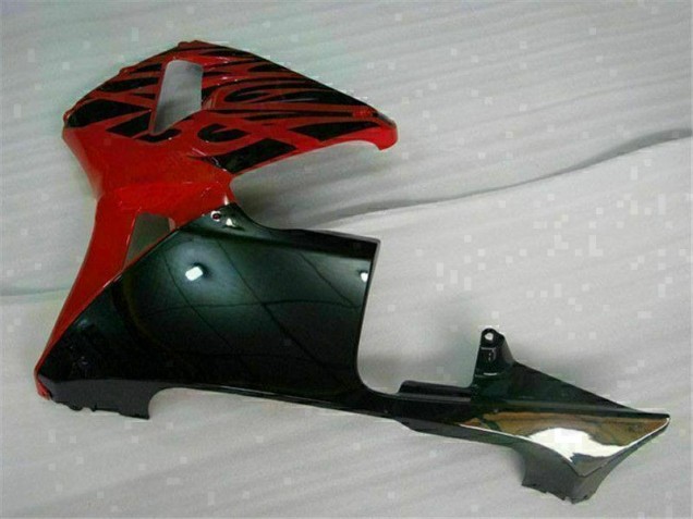 Kit Carénages Motos Complet CBR 600 RR 2003-2004 - Rouge Noir Kit Carénages Motos Complet CBR 600 RR 2003-2004 - Rouge Noir