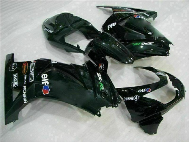 Kit Carénages Motos Complet EX250 2008-2012 - Noir Kit Carénages Motos Complet EX250 2008-2012 - Noir