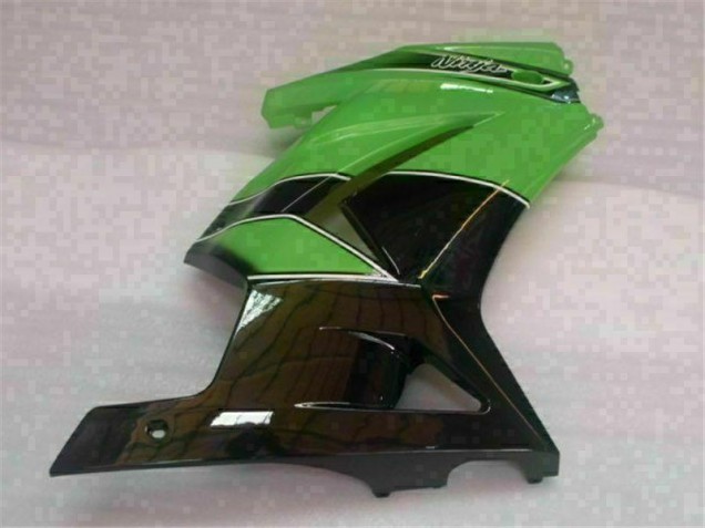 Kit Carénages Motos Complet EX250 2008-2012 - Vert Noir Kit Carénages Motos Complet EX250 2008-2012 - Vert Noir