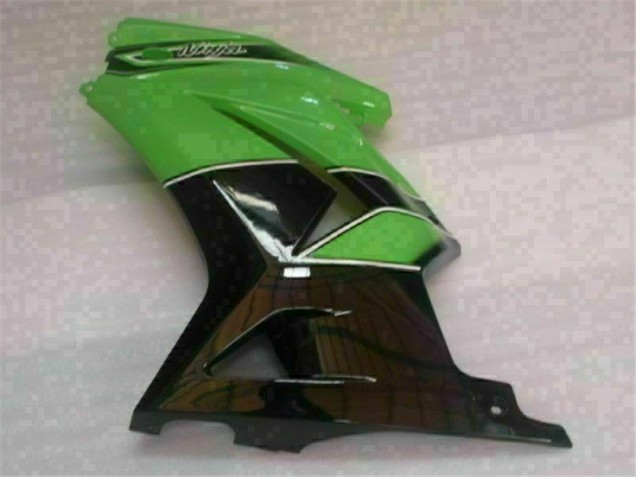 Kit Carénages Motos Complet EX250 2008-2012 - Vert Noir Kit Carénages Motos Complet EX250 2008-2012 - Vert Noir