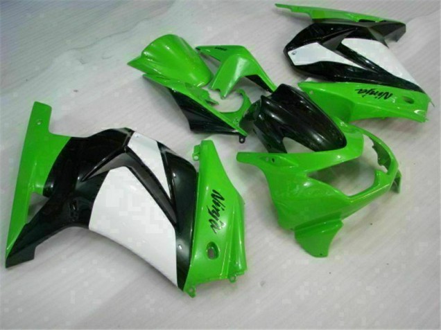 Kit Carénages Motos Complet EX250 2008-2012 - Vert Noir Ninja Kit Carénages Motos Complet EX250 2008-2012 - Vert Noir Ninja