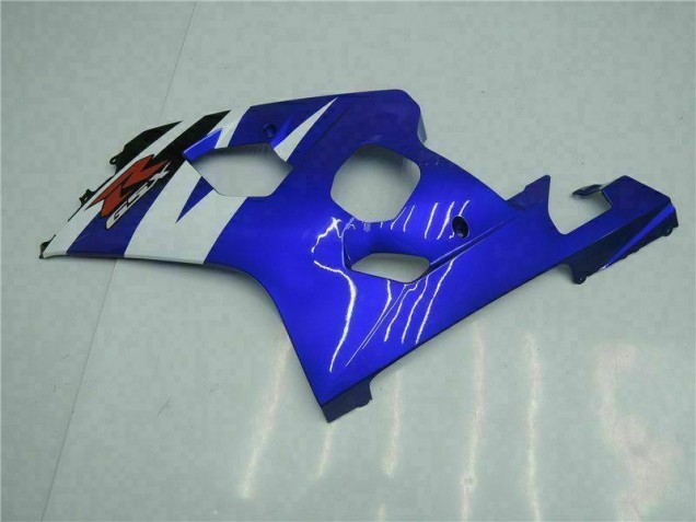 Kit Carénages Motos Complet GSXR 600 / 750 K4 2004-2005 - Bleu Noir Kit Carénages Motos Complet GSXR 600 / 750 K4 2004-2005 - Bleu Noir