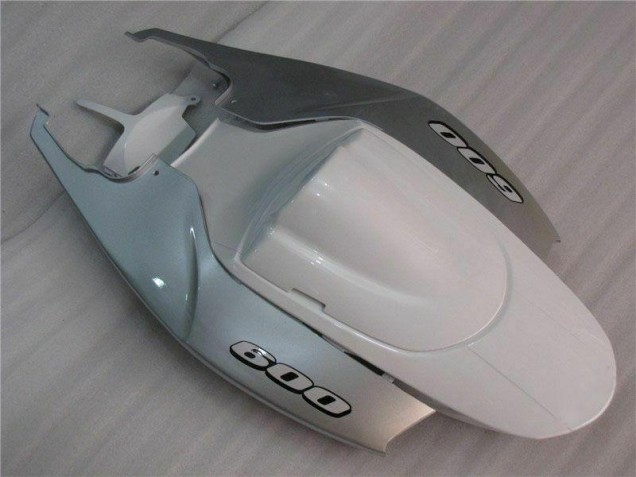 Kit Carénages Motos Complet GSXR 600 / 750 K6 2006-2007 - Blanc Argent Kit Carénages Motos Complet GSXR 600 / 750 K6 2006-2007 - Blanc Argent