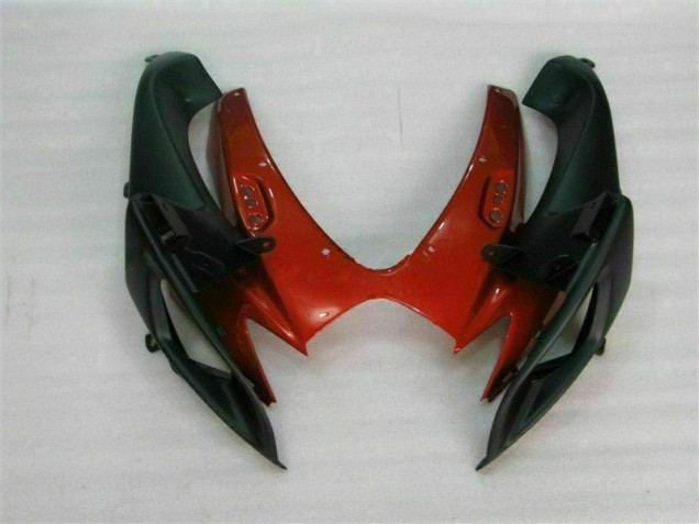 Kit Carénages Motos Complet GSXR 600 / 750 K6 2006-2007 - Rouge Noir Kit Carénages Motos Complet GSXR 600 / 750 K6 2006-2007 - Rouge Noir