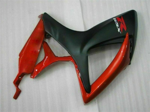Kit Carénages Motos Complet GSXR 600 / 750 K6 2006-2007 - Rouge Noir Kit Carénages Motos Complet GSXR 600 / 750 K6 2006-2007 - Rouge Noir