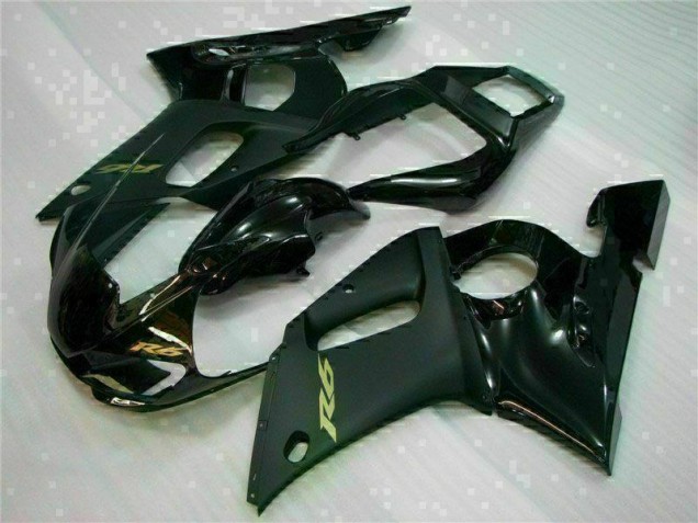 Kit Carénages Motos Complet R6 1998-2002 - Noir Kit Carénages Motos Complet R6 1998-2002 - Noir