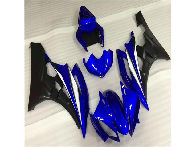 Kit Carénages Motos Complet R6 2006-2007 - Bleu Noir Kit Carénages Motos Complet R6 2006-2007 - Bleu Noir