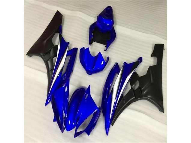 Kit Carénages Motos Complet R6 2006-2007 - Bleu Noir Kit Carénages Motos Complet R6 2006-2007 - Bleu Noir