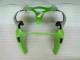 Kit Carénages Motos Complet ZX6R 2000-2002 - Vert Noir Kit Carénages Motos Complet ZX6R 2000-2002 - Vert Noir