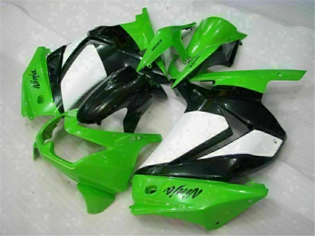 Kit Carénages Motos EX250 2008-2012 - Vert Noir Ninja Kit Carénages Motos EX250 2008-2012 - Vert Noir Ninja