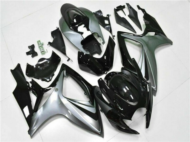 Kit Carénages Motos GSXR 600 / 750 K6 2006-2007 - Noir Kit Carénages Motos GSXR 600 / 750 K6 2006-2007 - Noir