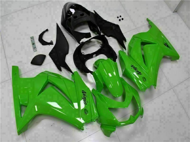 Kit Carénages Motos & Plastique EX250 2008-2012 - Vert Noir Ninja Kit Carénages Motos & Plastique EX250 2008-2012 - Vert Noir Ninja