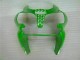 Kit Carénages Motos & Plastique ZX6R 2000-2002 - Vert Noir
