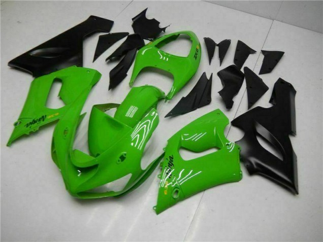 Kit Carénages Motos ZX6R 2005-2006 - Vert Kit Carénages Motos ZX6R 2005-2006 - Vert