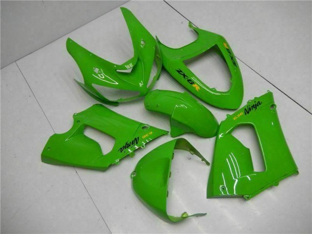 Kit Carénages Motos ZX6R 2005-2006 - Vert Kit Carénages Motos ZX6R 2005-2006 - Vert