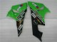 Kit Carénages Motos ZX6R 2009-2012 - Noir Vert Kit Carénages Motos ZX6R 2009-2012 - Noir Vert