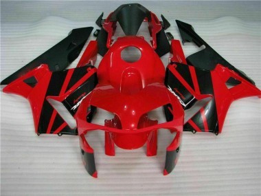 Kit Carénages Motos CBR 600 RR 2003-2004 - Rouge Noir