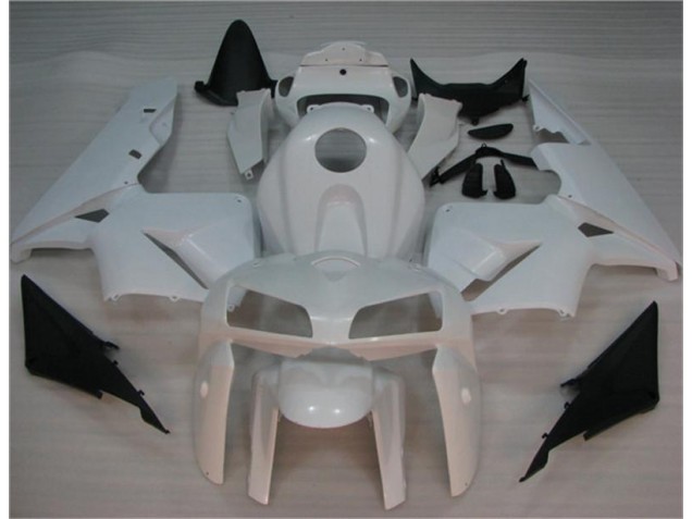Kit Carénages Motos Complet CBR 600 RR 2005-2006 - Blanc Kit Carénages Motos Complet CBR 600 RR 2005-2006 - Blanc