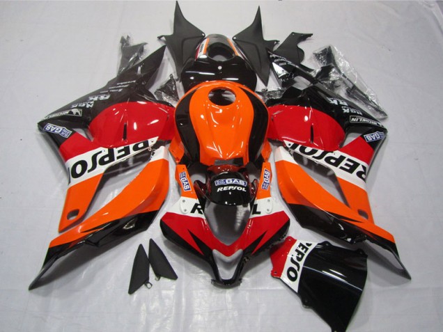 Kit Carénages Motos Complet CBR 600 RR 2009-2012 - Repsol Kit Carénages Motos Complet CBR 600 RR 2009-2012 - Repsol