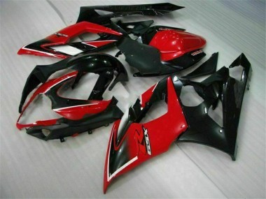 Kit Carénages Motos Complet GSXR 1000 K5 2005-2006 - Rouge Noir