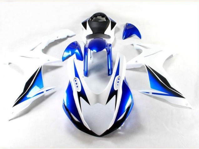 Kit Carénages Motos Complet GSXR 600 / 750 K11 2011-2024 - Bleu Blanc Kit Carénages Motos Complet GSXR 600 / 750 K11 2011-2024 - Bleu Blanc