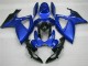 Kit Carénages Motos Complet GSXR 600 / 750 K6 2006-2007 - Bleu Noir Kit Carénages Motos Complet GSXR 600 / 750 K6 2006-2007 - Bleu Noir