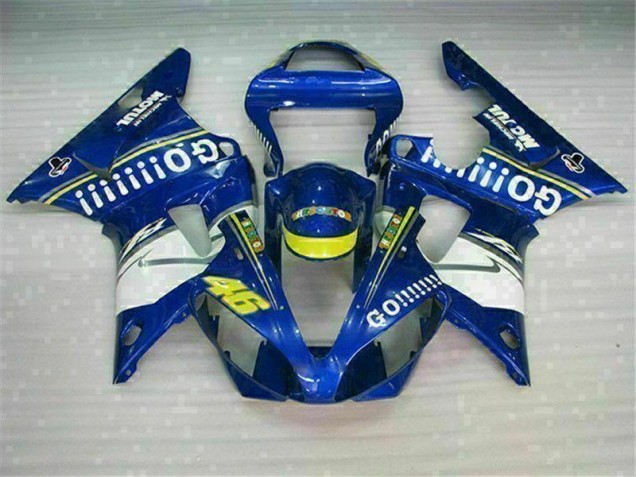 Kit Carénages Motos Complet R1 2000-2001 - Bleu Kit Carénages Motos Complet R1 2000-2001 - Bleu
