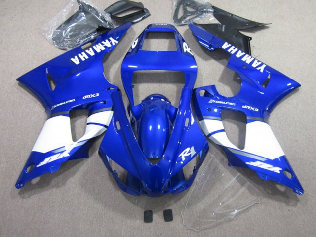 Kit Carénages Motos Complet R1 2002-2003 - Bleu Blanc Kit Carénages Motos Complet R1 2002-2003 - Bleu Blanc